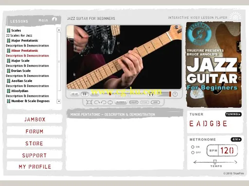 Truefire – Bruce Arnold’s Jazz Guitar for Beginners的图片2