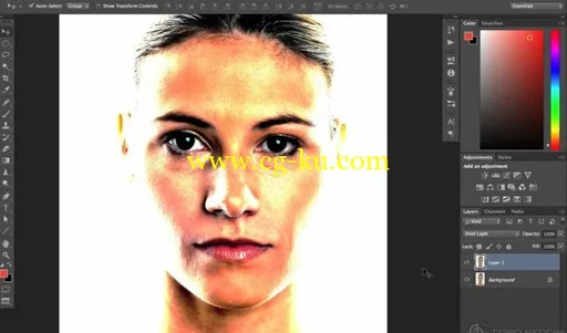 TrainSimple – Photoshop CC Portrait Retouching的图片1