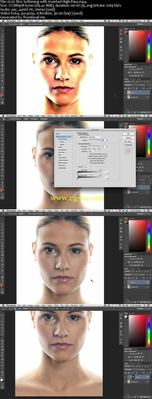 TrainSimple – Photoshop CC Portrait Retouching的图片2