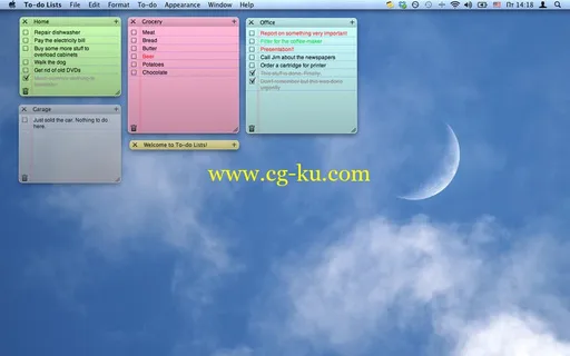 To-do Lists 1.7.6 Multilingual Retail MacOSX的图片1