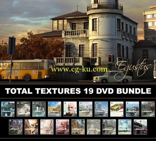 Total Textures v1-19 DVD Bundle的图片1