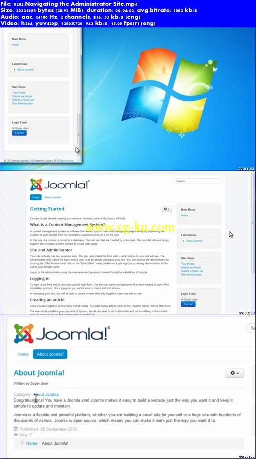 Ostraining – Joomla 3 Beginner的图片2