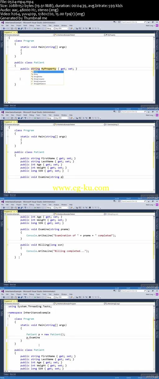 Programming in Microsoft C# – Exam 70-483的图片2