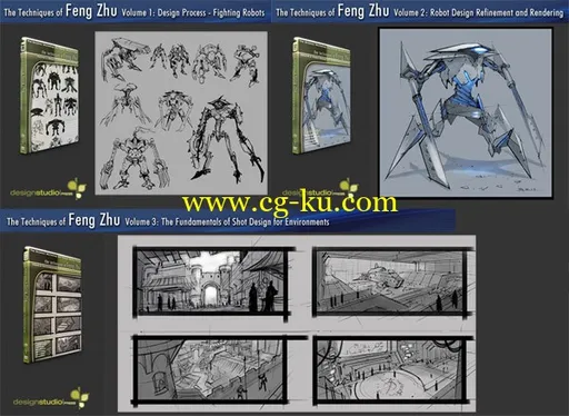 The Techniques of Feng Zhu (Vol.1-3)的图片1