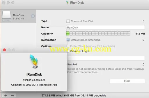 iRamDisk 3.6.8 MacOSX的图片2