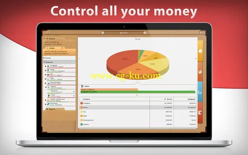 Money (with sync) 6.6.4 MacOSX的图片1