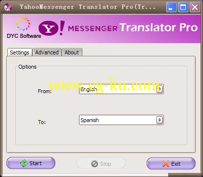 Yahoo! Messenger Translator Pro 5.2.1的图片1