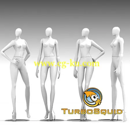 TurobSquid 3D Mannequin 401的图片1