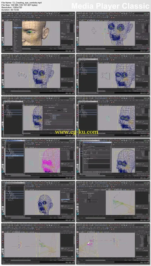 Maya 2014绑定设置快速启动教程 Dixxl Tuxxs – Quick Start to Rigging in Maya: Volume 4的图片1