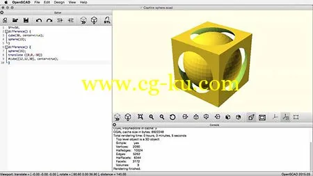 Lynda – Creating a Captive Sphere with OpenSCAD的图片1