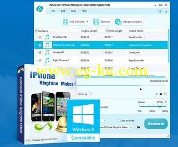Aiseesoft iPhone Ringtone Maker 7.0.50的图片1