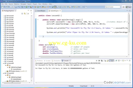 Math Tutor DVD: Mastering Java Programming – Vol 3: Classes and Objects (2014)的图片3