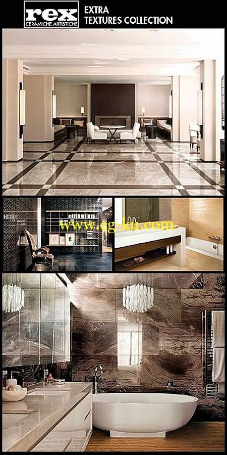 REX Ceramiche Artistiche – Extra Textures Collection 2012 纹理系列的图片1