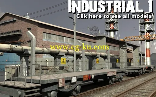 Dexsoft: Industrial 1. model pack 游戏3D模型的图片2