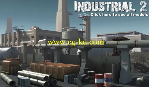 Dexsoft: Industrial 2. model pack 游戏3D模型的图片2