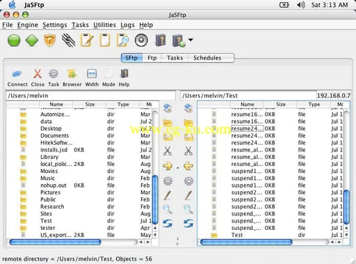 HiTek Software JasFTP 11.08 Win/MacOSX/linux的图片1