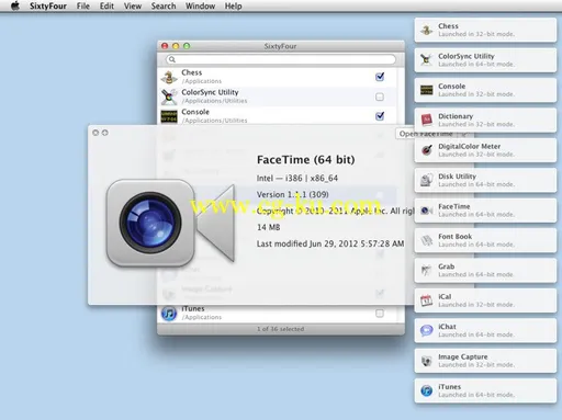 SixtyFour v1.5.0 MacOSX的图片1