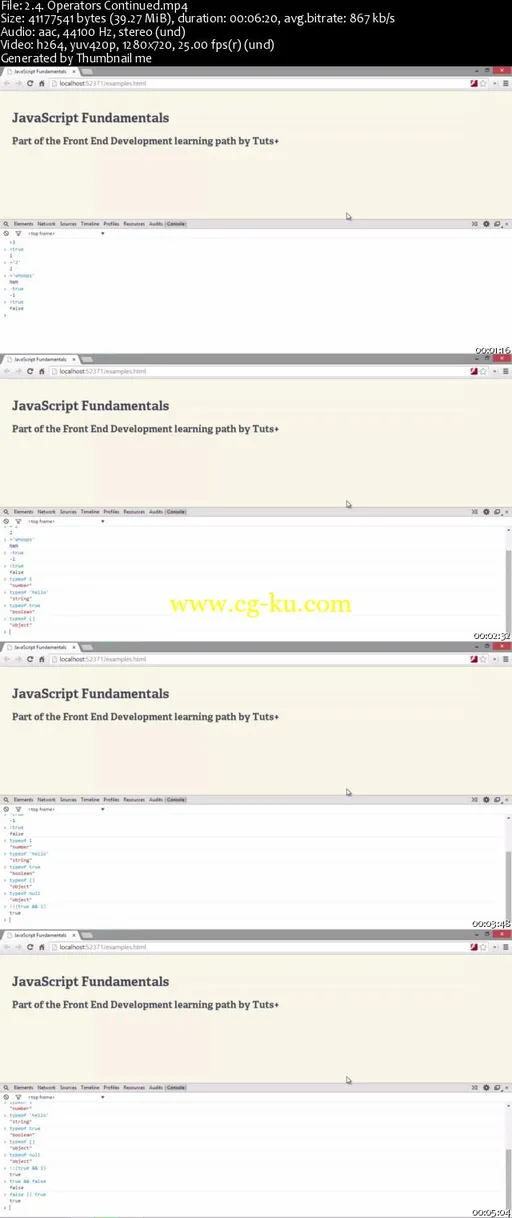 Tutsplus – JavaScript Fundamentals的图片2