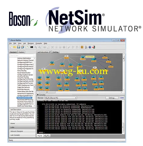 Boson NetSim Network Simulator 10.13.5911.21548的图片1