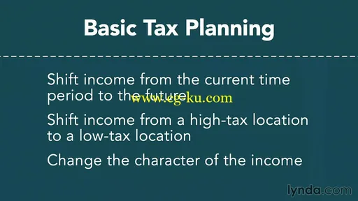 Lynda: Income Tax Fundamentals (2015)的图片3