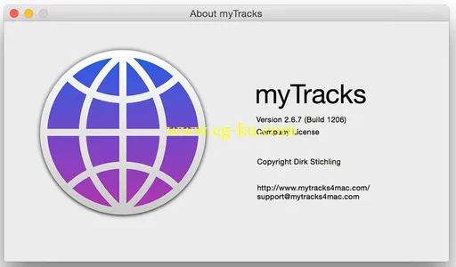 myTracks 2.6.7 MacOSX的图片1