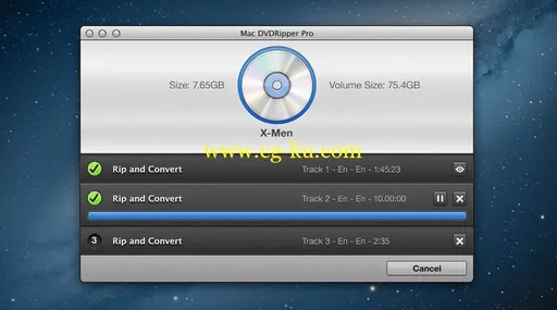 Mac DVDRipper Pro 4.1.0 MacOsX的图片1