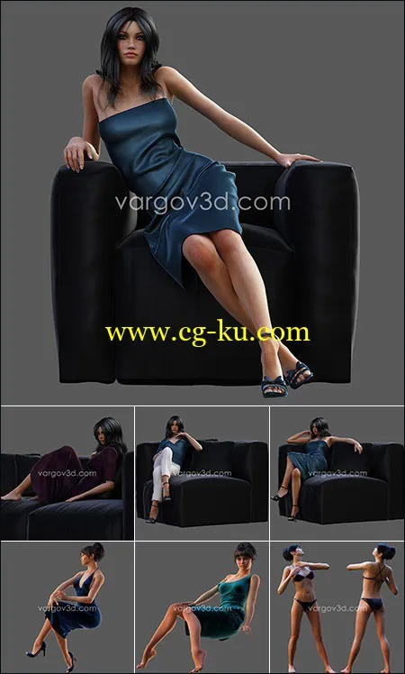3D models People Collection from Vargov的图片1