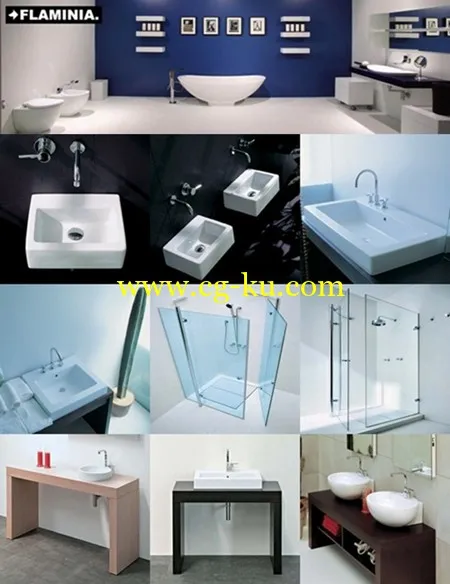 3D Flaminia Bathroom collection的图片1