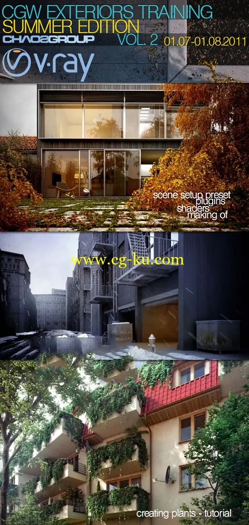 室内外建筑可视化的场景 CGWorkshop Interior & Exterior Architectural Visualization Scenes的图片1