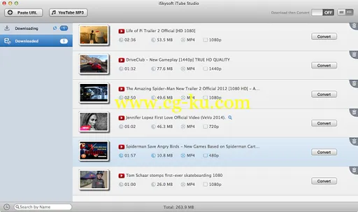 iSkysoft iTube Studio 5.4.0 Multilingual MacOSX的图片1