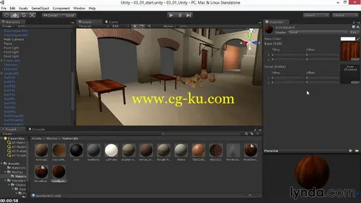 Lynda – Materials and Lighting in Unity的图片2