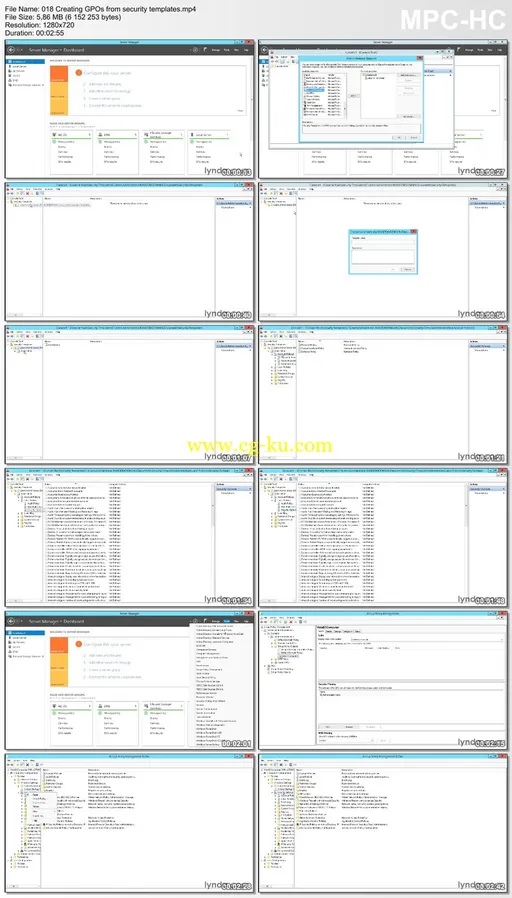 Lynda – Creating and Managing Group Policy for Windows Server 2012的图片2