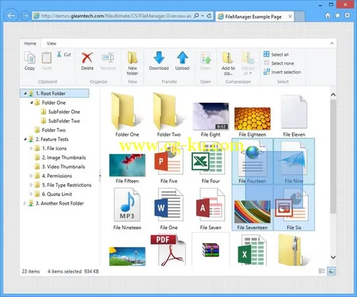 GleamTech FileVista 6.6.4 / FileUltimate 4.6.4.0的图片1