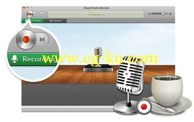 iSkysoft Audio Recorder 2.1.3 MacOSX的图片1