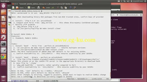 Linux CBT – UnixCBT BSD9x Edition的图片3