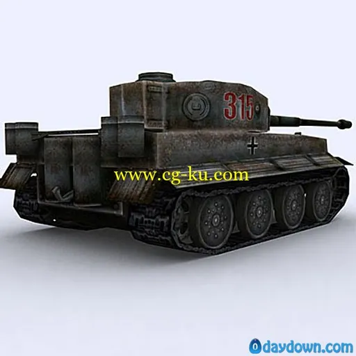 WW2 Tanks 3D models 二战坦克3D模型的图片3