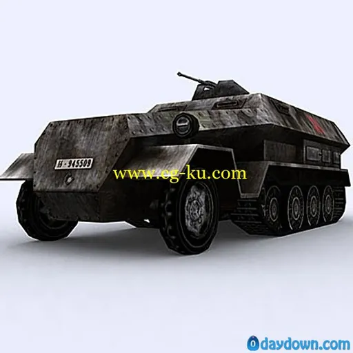 WW2 Tanks 3D models 二战坦克3D模型的图片5