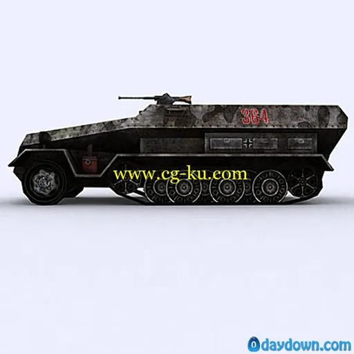 WW2 Tanks 3D models 二战坦克3D模型的图片6