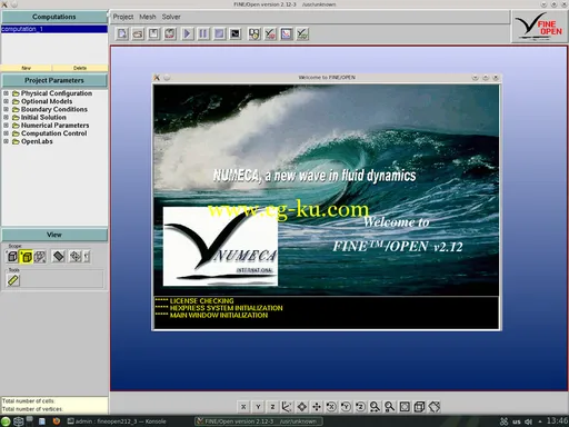 NUMECA FINE/Open 2.12-3 Win/Linux 通用流体力学分析软件的图片2