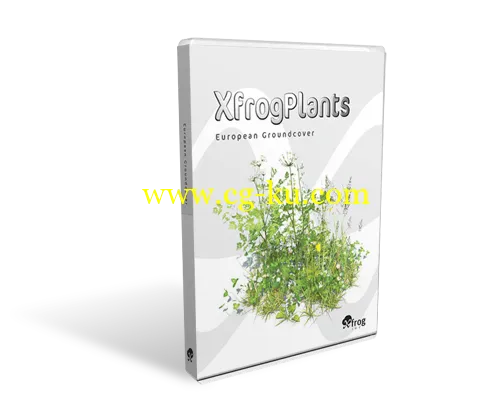 XfrogPlants – GROUNDCOVER 20种小草3D模型的图片2