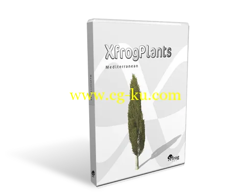 XfrogPlants – MEDITERRANEAN 地中海树木3D模型的图片2