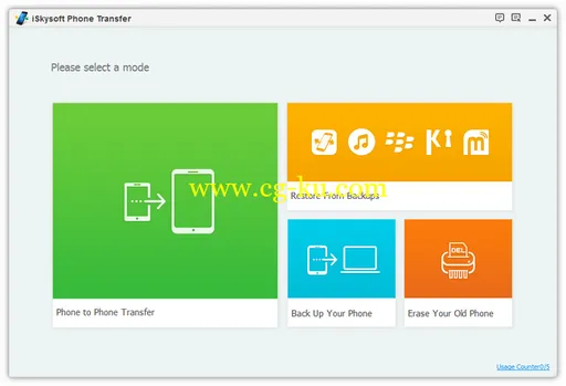 iSkysoft Phone Transfer 1.0.0.9 Multilingual的图片1