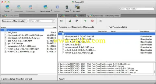 VanDyke SecureFX 7.3.5 Build 903 MacOSX的图片1