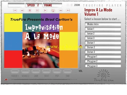 吉他即兴演奏教程 Truefire – Brad Carlton’s Improvisation A La Mode – DATA-DVD (2009)的图片2