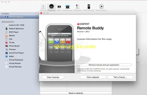 Remote Buddy 1.30.2 Mac OS X的图片2