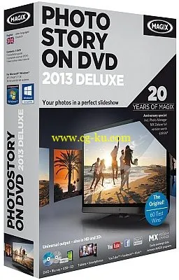 MAGIX PhotoStory on DVD 2013 Deluxe 12.0.5.84 多媒体幻灯片软件 豪华版的图片2