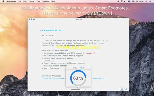 SmartDown 1.04 MacOSX的图片1