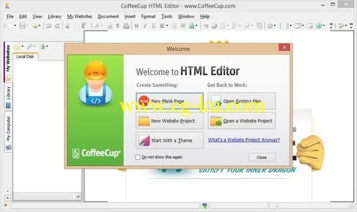 CoffeeCup HTML Editor 15.4 Build 802的图片1