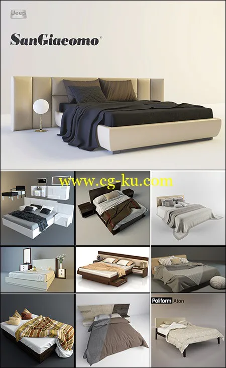 Modern Bed的图片1