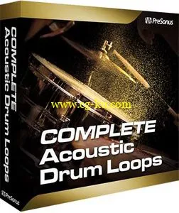 PreSonus Acoustic Drum Loops Vol 2 for StudioOne的图片1